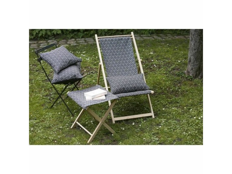 Lamamistool Jardin Prive Кафяв Сив 132 x 55 x 35 cm букова дървесина