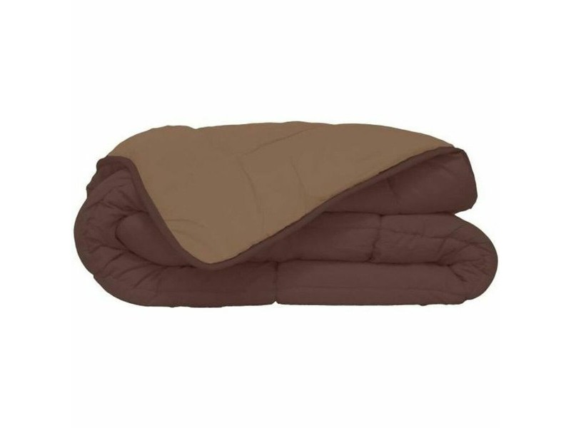 Скандинавски Стил Пълнеж Poyet  Motte Calgary Moka Шоколад 200 x 200 cm 400 g /m²
