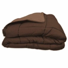Скандинавски Стил Пълнеж Poyet  Motte Calgary Moka Шоколад 200 x 200 cm 400 g /m²