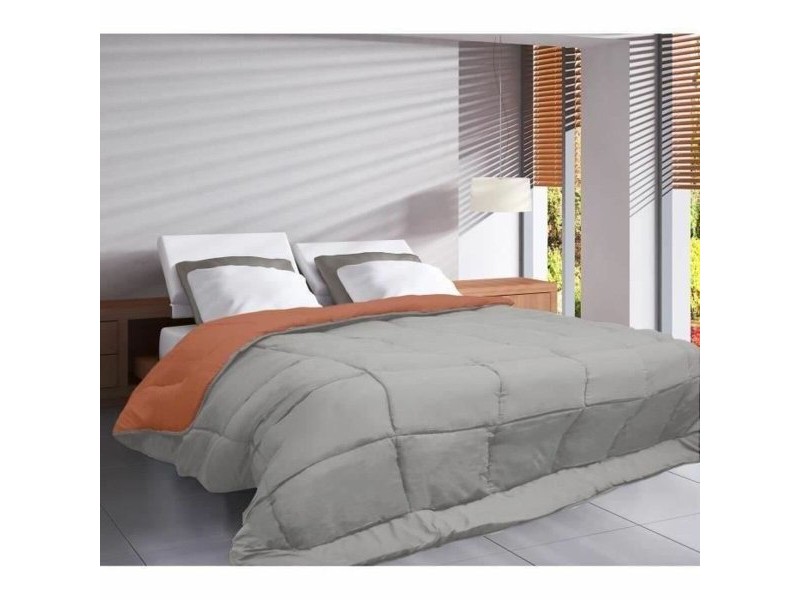 Скандинавски Стил Пълнеж Poyet  Motte CALGARY Сив 400 g /m² 240 x 260 cm
