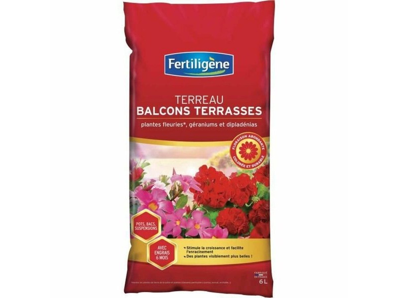 Почва за саксии Fertiligène Тераса 6 L