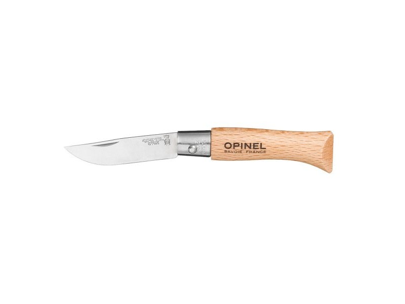 Джобен Нож Opinel nº3 Неръждаема стомана букова дървесина 4 cm