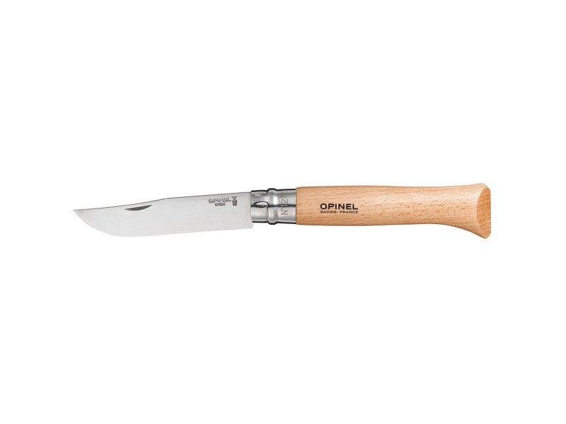 Джобен Нож Opinel Nº12 Неръждаема стомана букова дървесина 12 cm