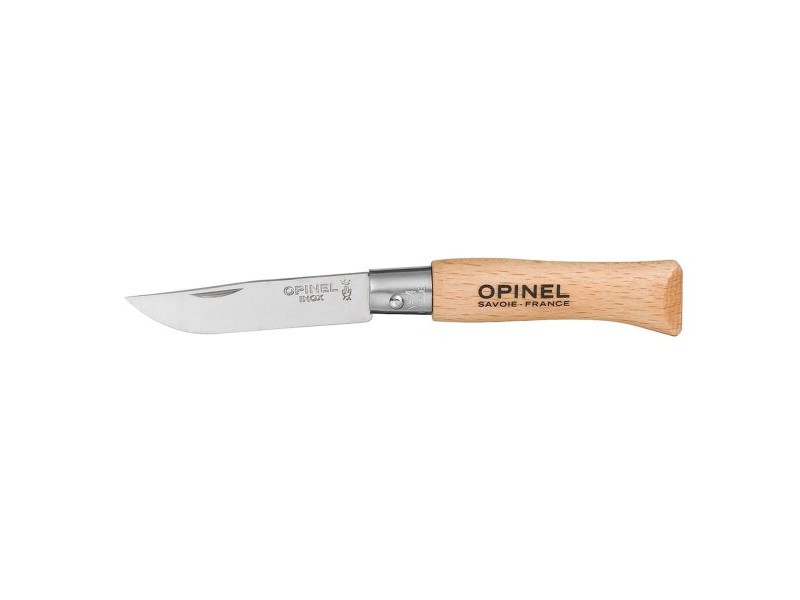 Джобен Нож Opinel nº4 Неръждаема стомана букова дървесина 5 cm