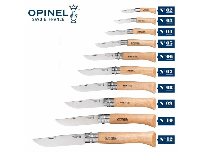 Джобен Нож Opinel Nº6 7 cm Неръждаема стомана букова дървесина Джобен Нож Opinel Nº6 7 cm Неръждаема стомана букова дървесина