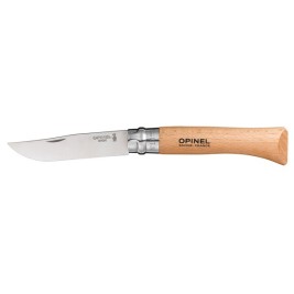 Джобен Нож Opinel Nº10 Неръждаема стомана букова дървесина 10 cm