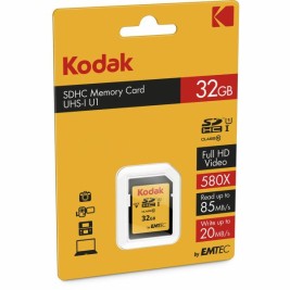 Mикро SD карта памет с адаптер Kodak SDHC32GBCLASS10U1 32 GB SDHC UHS-I Клас 10