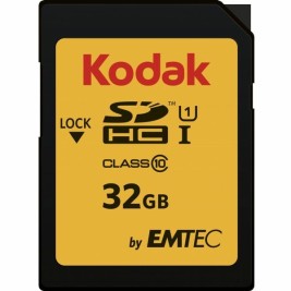 Mикро SD карта памет с адаптер Kodak SDHC32GBCLASS10U1 32 GB SDHC UHS-I Клас 10
