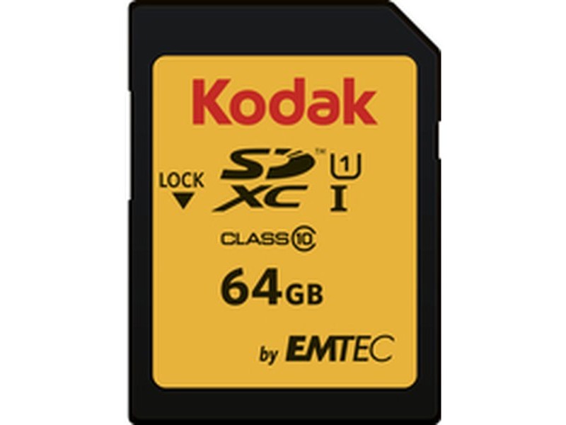 Mикро SD карта памет с адаптер Kodak EKMSD64GXC10K 64 GB