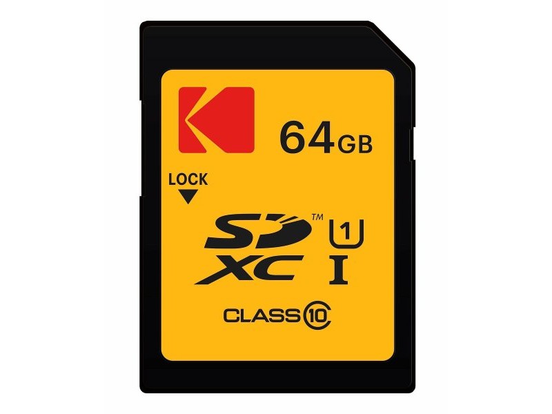 Mикро SD карта памет с адаптер Kodak EKMSD64GXC10K 64 GB