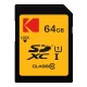 Mикро SD карта памет с адаптер Kodak EKMSD64GXC10K 64 GB