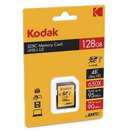 Mикро SD карта памет с адаптер Kodak EKMSD128GXC10HPRK 128 GB
