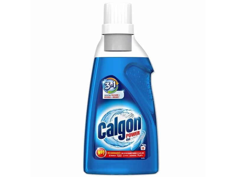 Антиваровик Calgon Power 3 в 1 Гел Перална машина 750 ml 15 изпирания