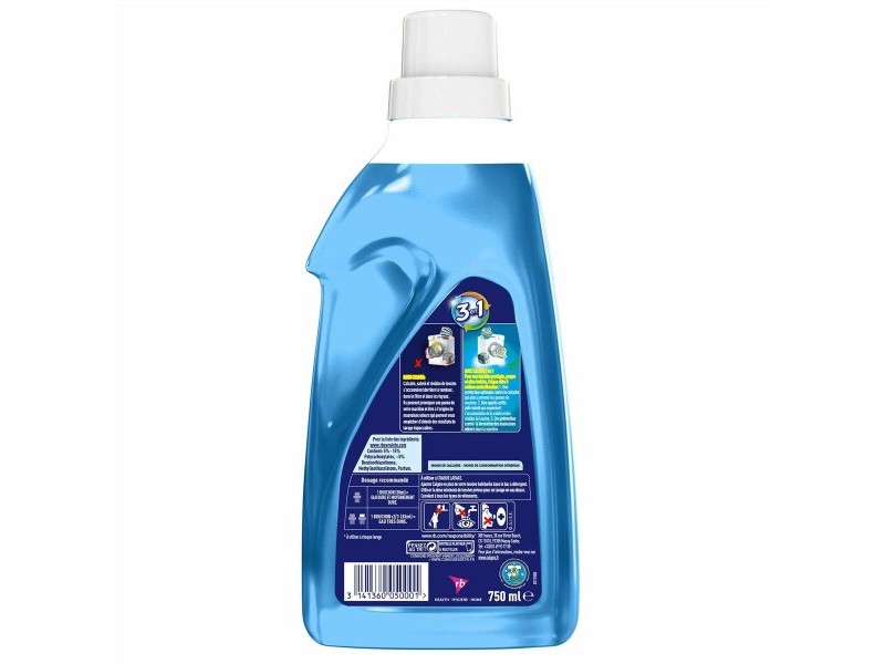 Антиваровик Calgon Power 3 в 1 Гел Перална машина 750 ml 15 изпирания