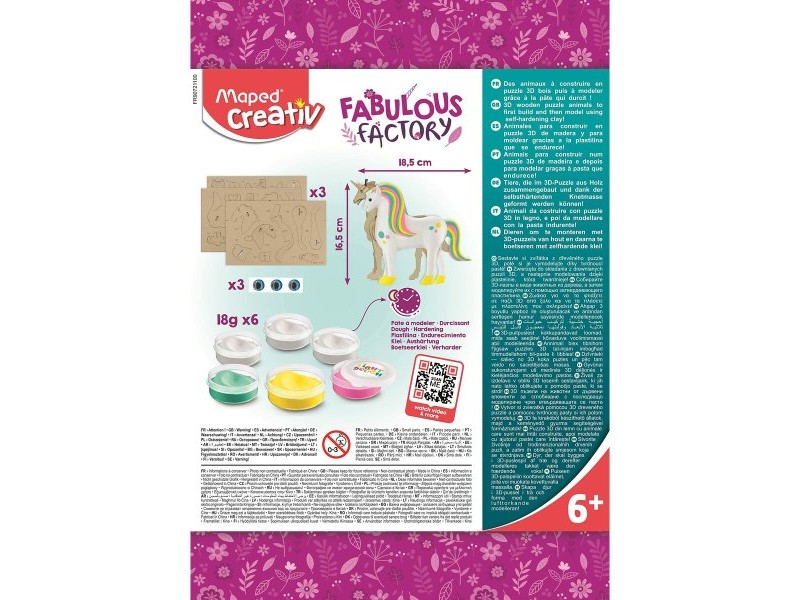 Занаятчийска игра Maped Fabulous Factory Еднорог