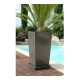 Саксия Riviera Nuance Сив Квадратек 29 x 29 x 52 cm 29 x 29 cm