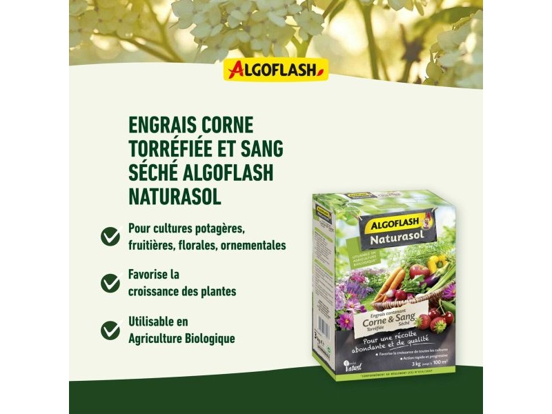 Растителен тор Algoflash 1,5 Kg