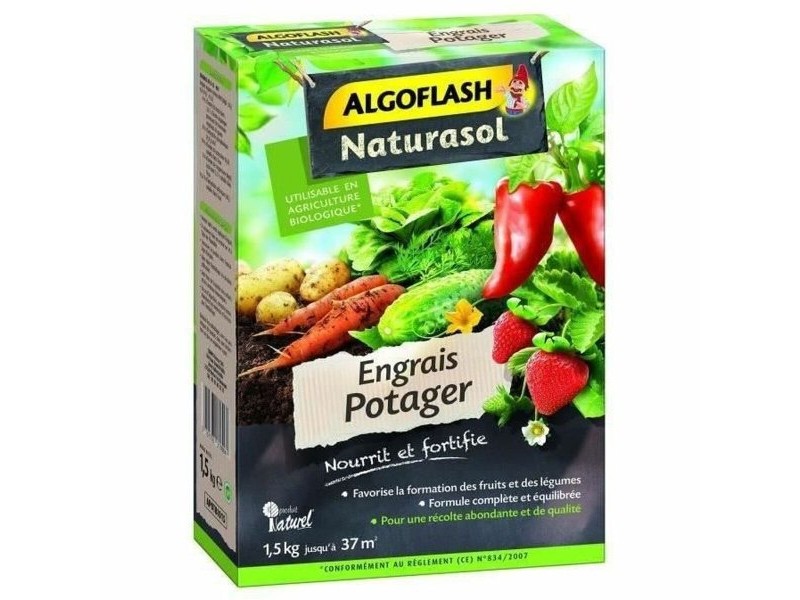 Растителен тор Algoflash 1,5 Kg