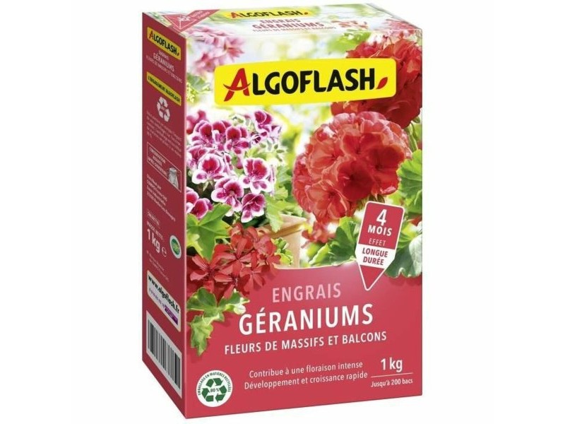 Растителен тор Algoflash SMART1N Здравец Lilled 1 kg