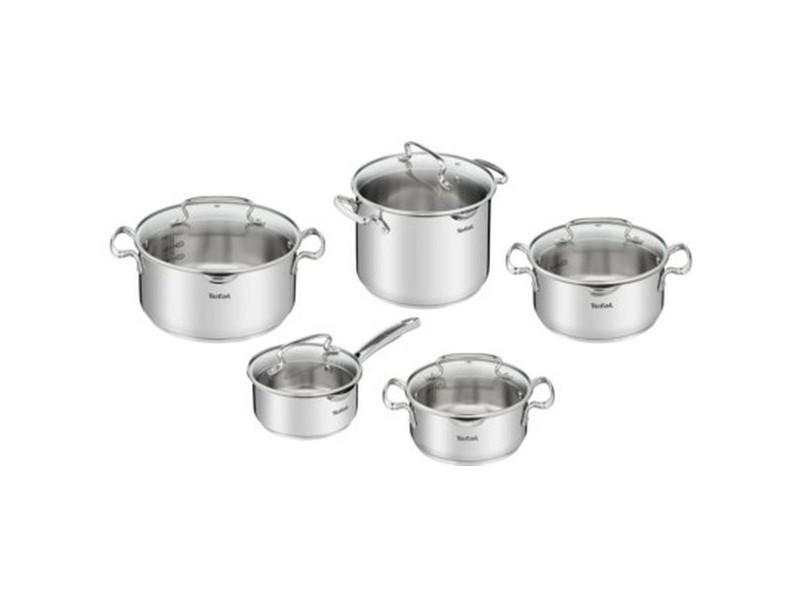 Касерола с Капак Tefal G719SA74 Стомана Ø 18 cm Ø 24 cm Ø 20 cm Ø 22 cm Ø 16 cm 1,5 L 2 L 2,5 L 6 L 5 L 10 Части