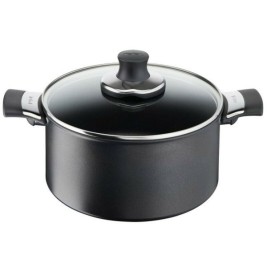 Касерола с Капак Tefal EXCELLENCE 20CM Ø 20 cm 2,8 L Черен Алуминий