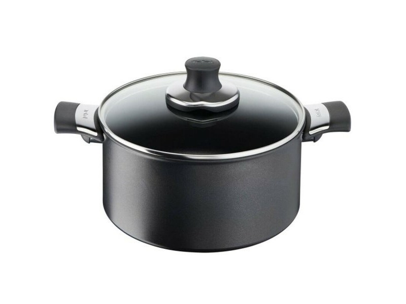 Касерола с Капак Tefal EXCELLENCE 20CM Ø 20 cm 2,8 L Черен Алуминий