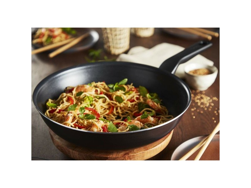 Тиган Tefal C38519 Черен Алуминий Ø 28 cm (28 cm)