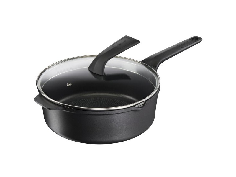 Касерола с Капак Tefal E2493344 Черен 2 Части
