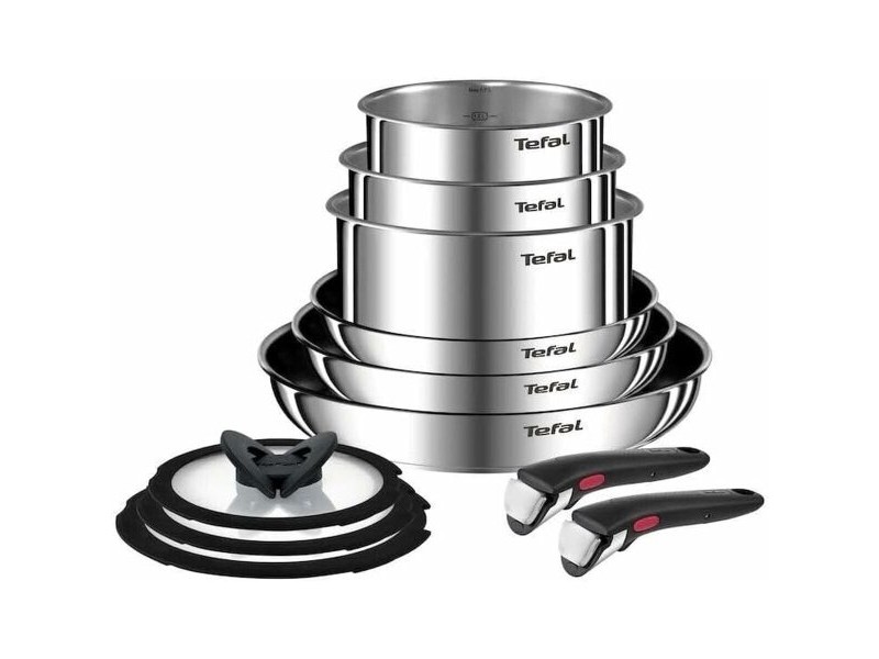 Кухненски принадлежности Tefal L897SB74 Черен Червен Стомана 11 Части