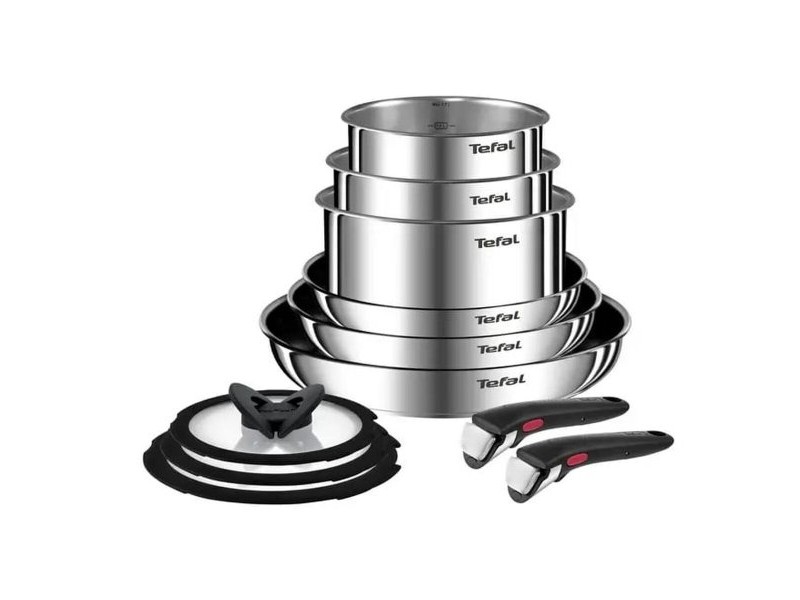 Кухненски принадлежности Tefal L897SB74 Черен Червен Стомана 11 Части
