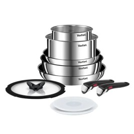 Кухненски принадлежности Tefal L897SA74 Черен Червен Стомана 10 Части