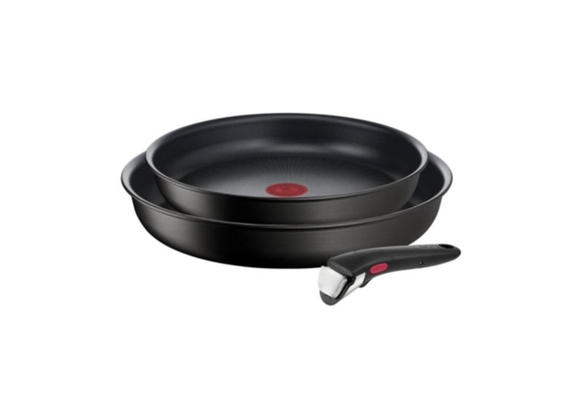Тиган Tefal INGENIO 3PIEZAS Черен Алуминий 2 броя