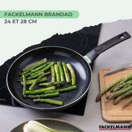 Комплект Тигани Fackelmann Brandao Черен Керамика 2 Части