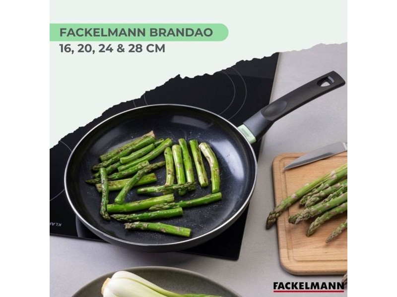Комплект Тигани Fackelmann Brandao Черен 40 x 30 x 30 cm Kерамично 4 Части
