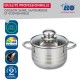 Тенджера Fackelmann Elo Brillant Стомана 1,75 L 1,25 L 2 Части