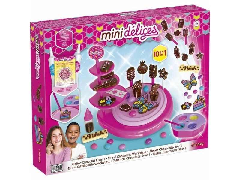 Занаятчийска игра Lansay Mini Délices - 10 In 1 Chocolate Workshop  Сладкарница