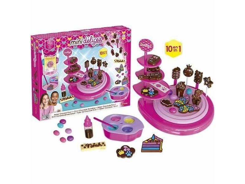 Занаятчийска игра Lansay Mini Délices - 10 In 1 Chocolate Workshop  Сладкарница