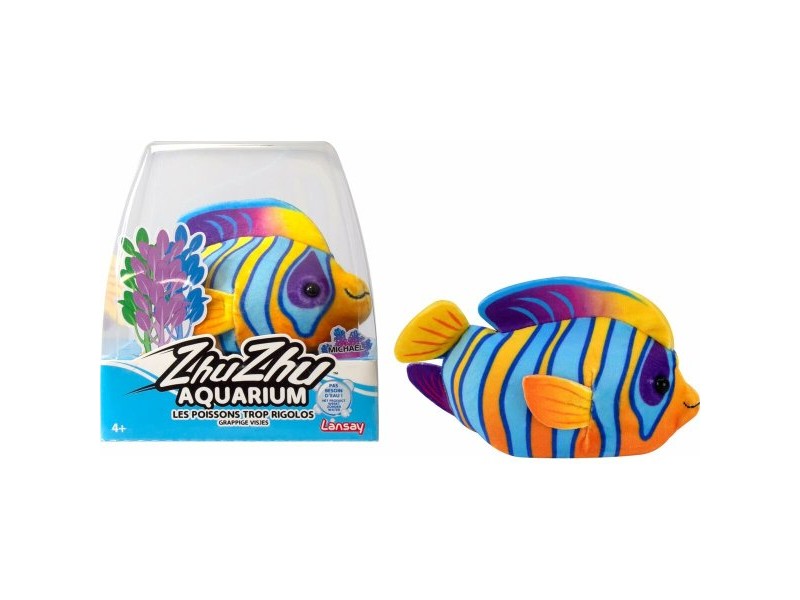 Играчки Lansay Zhu Zhu Aquarium Crystal Le Poisson Ange Royal