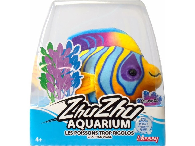 Играчки Lansay Zhu Zhu Aquarium Crystal Le Poisson Ange Royal