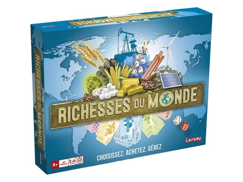 Настолна игра Lansay Riches Of The World FR