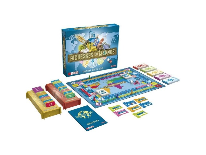 Настолна игра Lansay Riches Of The World FR