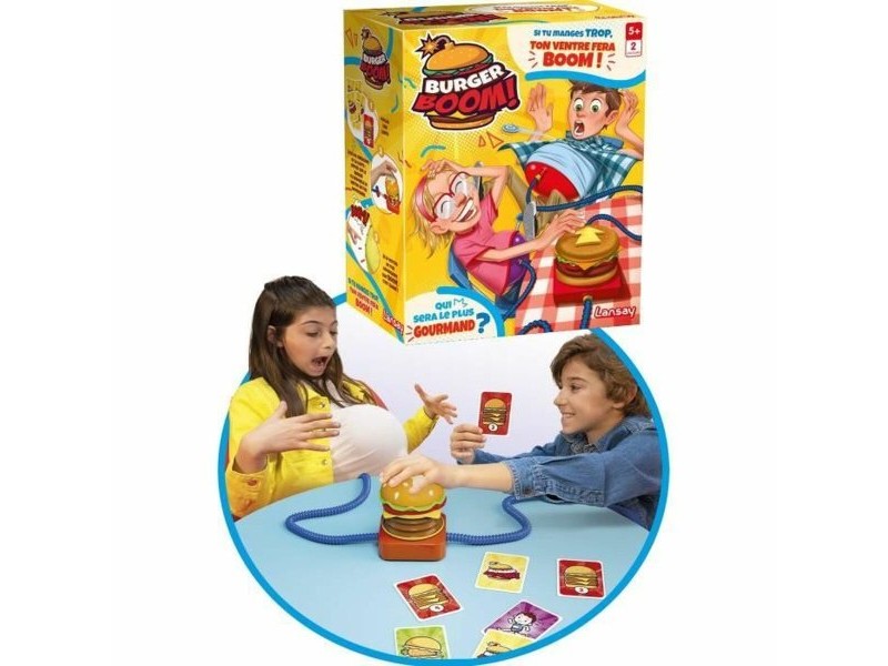 Настолна игра Lansay Burger Boom