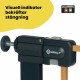Защитна бариера Safety 1st Easy Close Кафяв Черен 73-80 cm