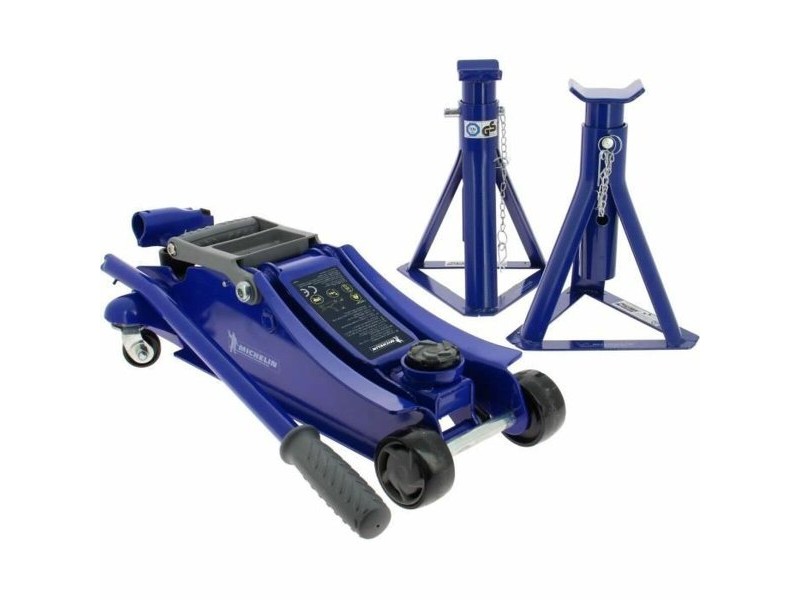 Повдигащ крик Michelin 1800 Kg Син Хидравличен