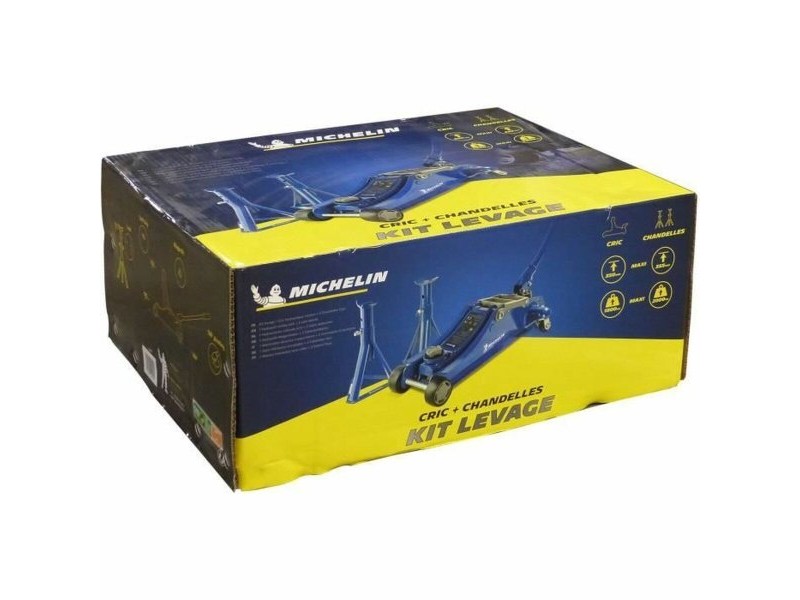 Повдигащ крик Michelin 1800 Kg Син Хидравличен