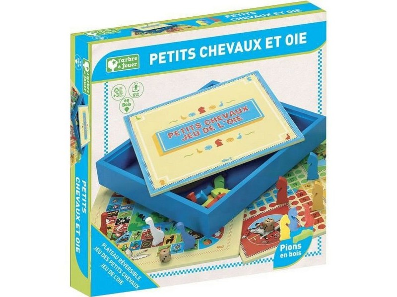 Настолна игра L´Arbre a Jouer Little Horsesan Goose Games