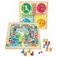 Настолна игра Jeujura Game of goose and small horses (FR)