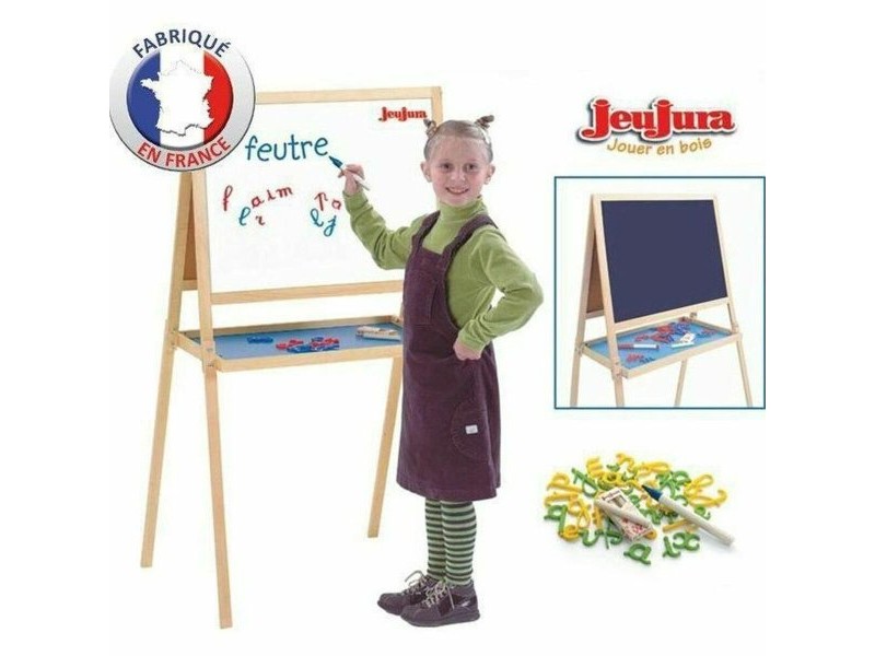 Двустранна Шистова Дъска Jeujura Wooden Painting Магнитна