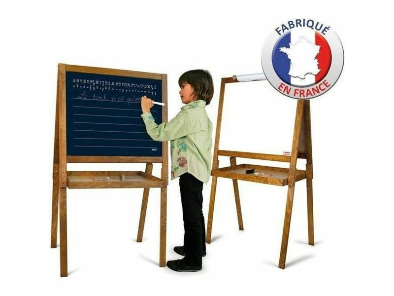 Двустранна Шистова Дъска Jeujura Large Drawing Board of Schoolboys