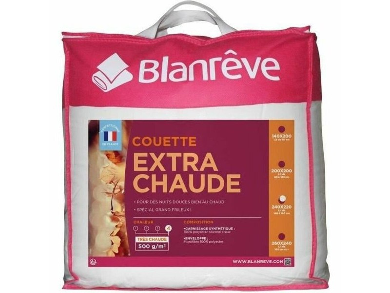 Скандинавски Стил Пълнеж Blanreve Бял 500 g/m² 220 x 240 cm